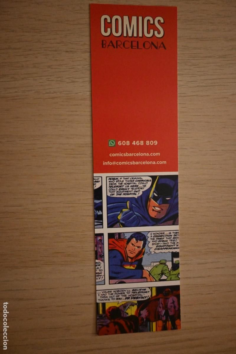 Coleccionismo marcap&aacute;ginas: MARCAPAGINAS COMICS BARCELONA - Foto 1