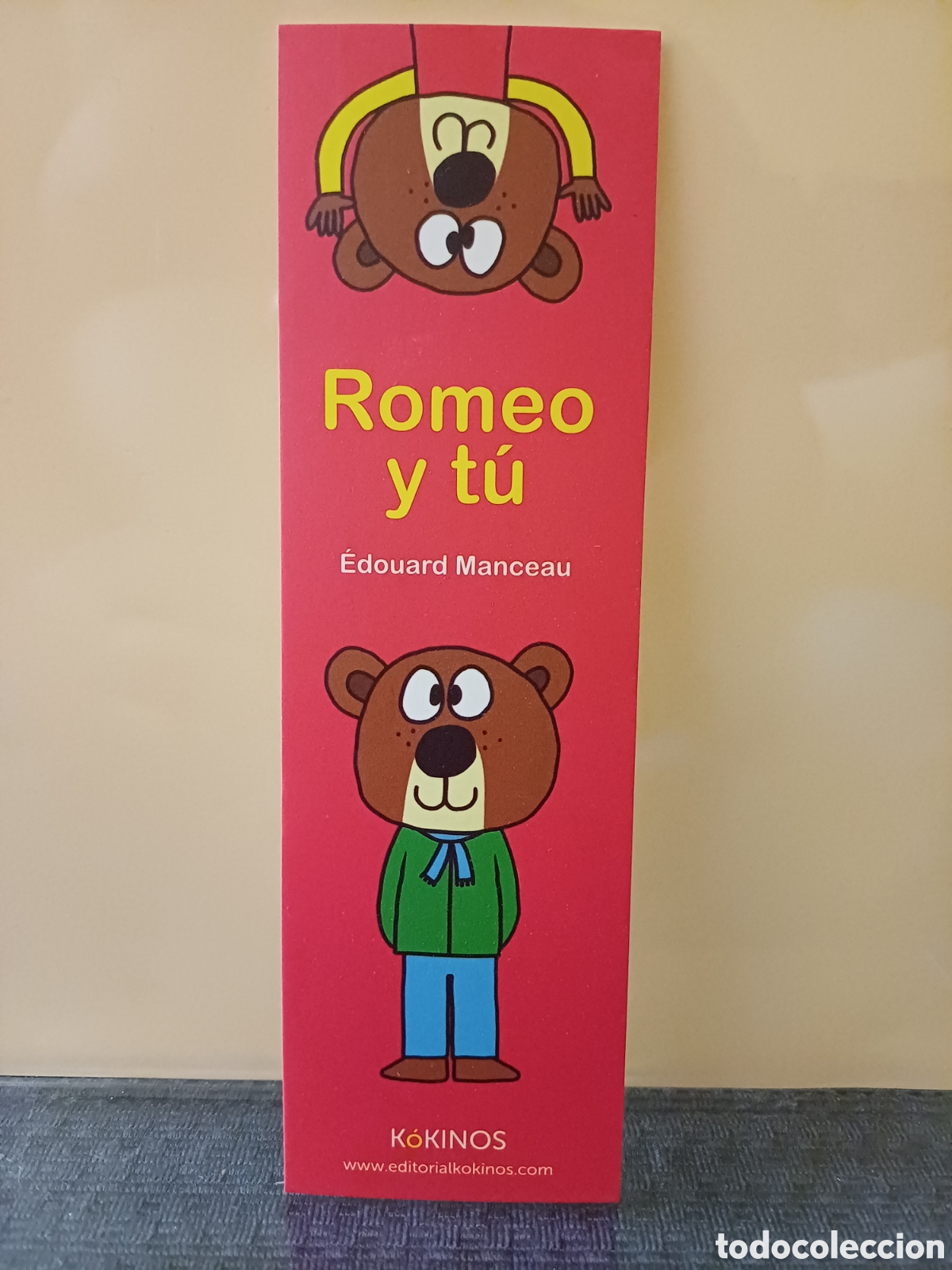 Coleccionismo marcap&aacute;ginas: Marcap&aacute;ginas Romeo y t&uacute; - Foto 1