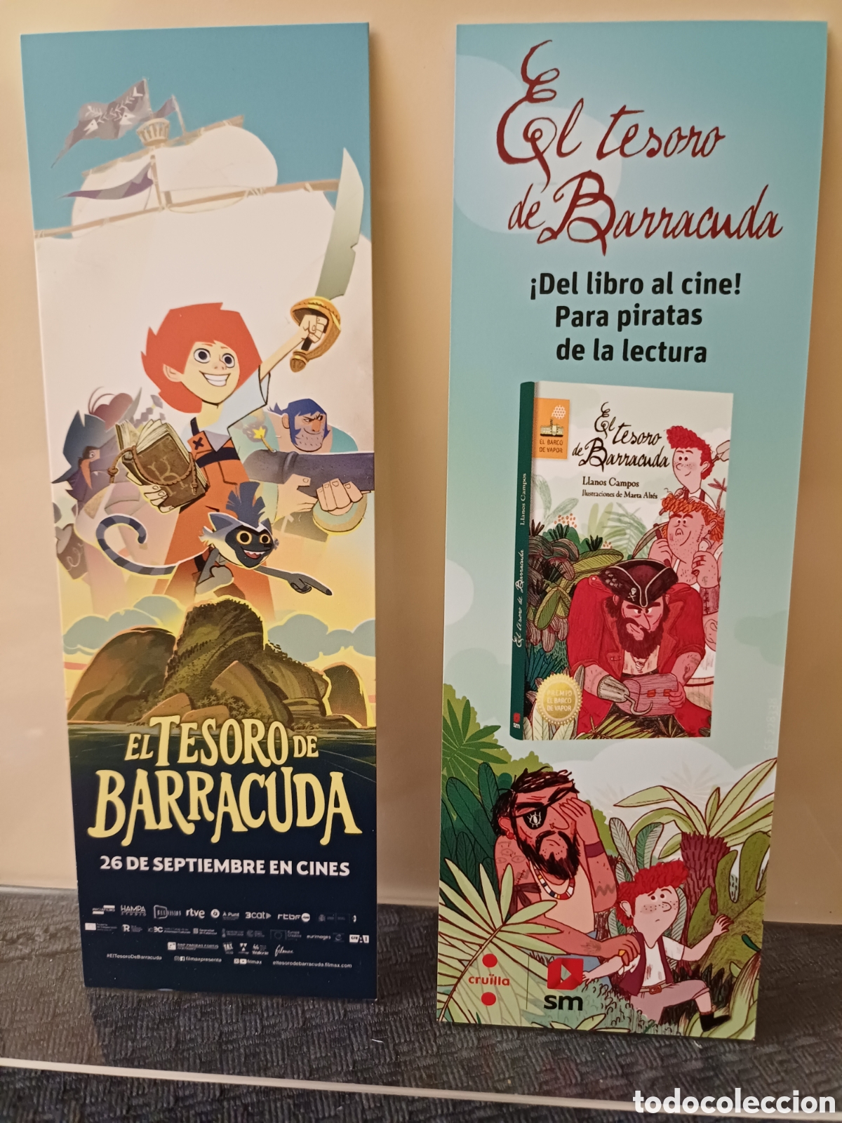 Coleccionismo marcap&aacute;ginas: Marcap&aacute;ginas El tesoro de Barracuda - Foto 1