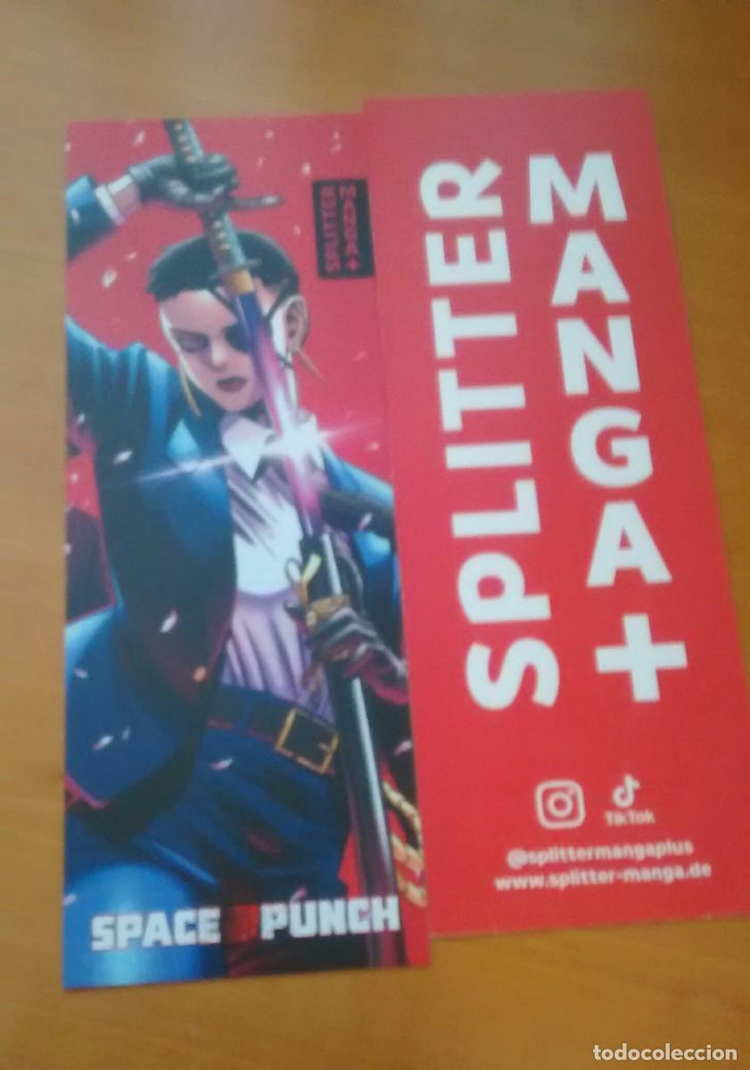 Coleccionismo marcap&aacute;ginas: marcap&aacute;ginas manga space punch vol4 - Foto 1