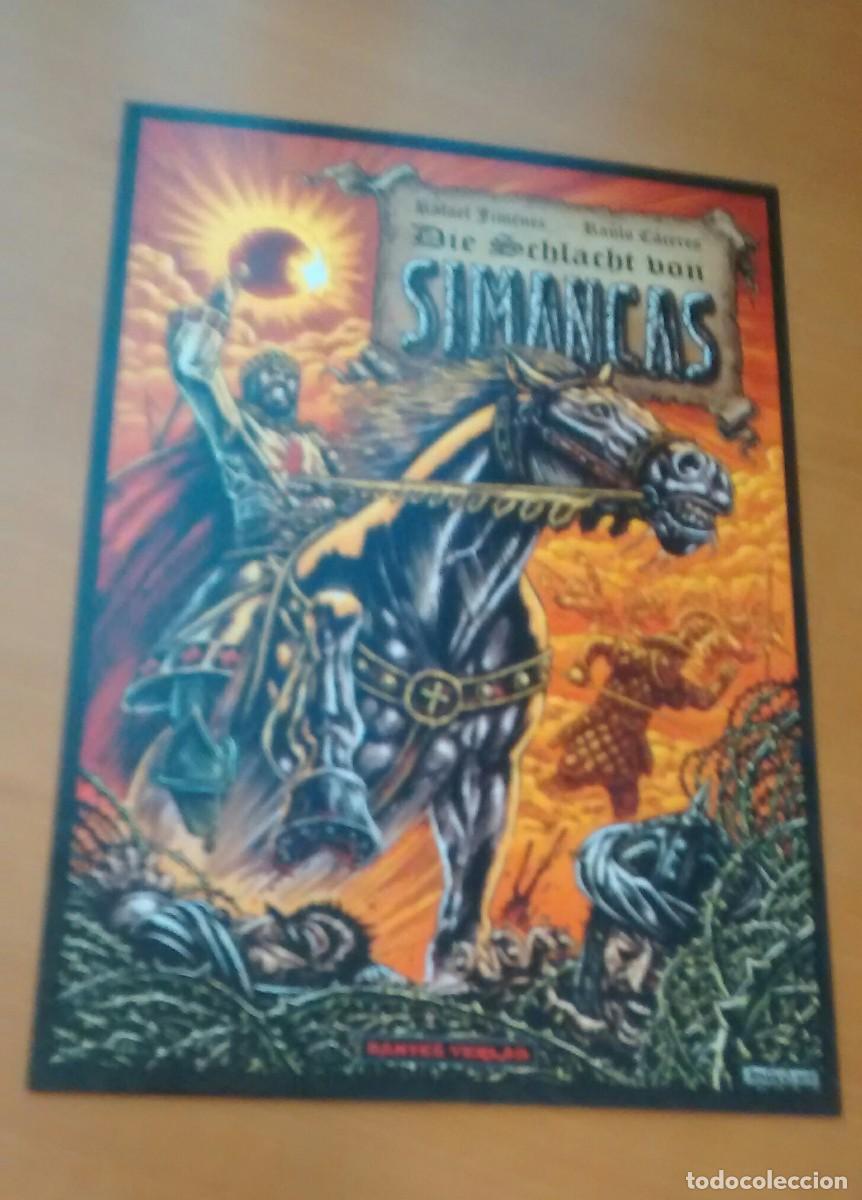 Coleccionismo marcap&aacute;ginas: marcap&aacute;ginas c&oacute;mic Schlacht von Simancas - Foto 1