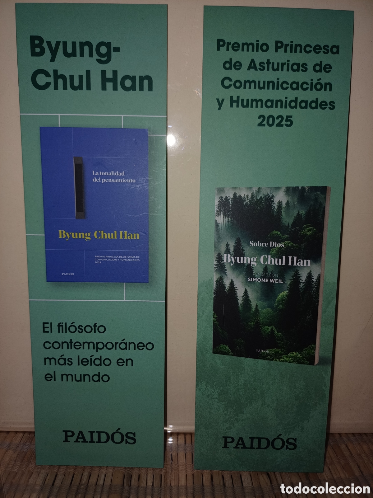 Coleccionismo marcap&aacute;ginas: Marcap&aacute;ginas Byung-Chul Han - Foto 1