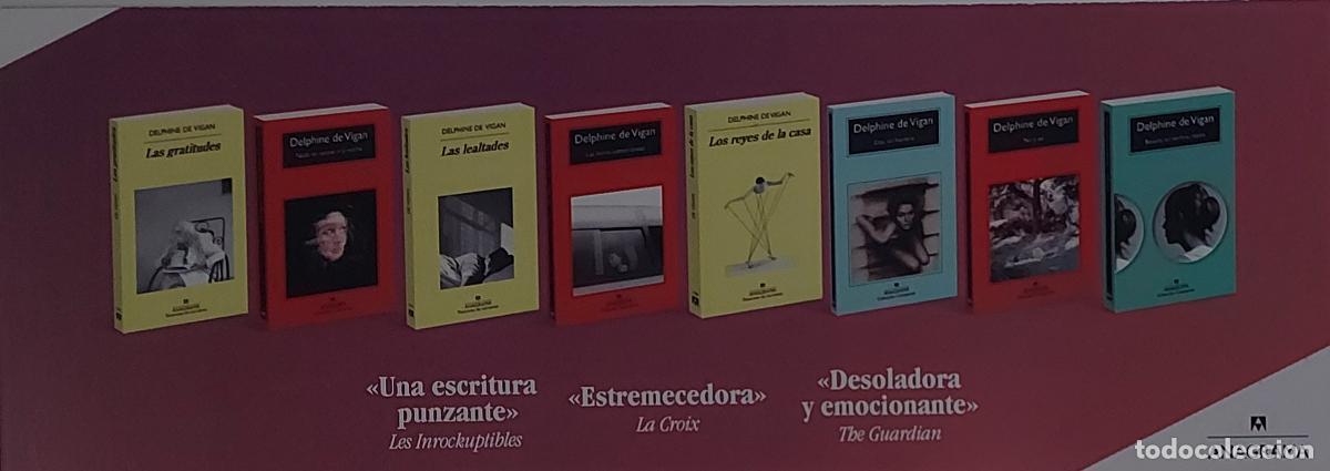 Coleccionismo marcap&aacute;ginas: MARCAPAGINAS - ANAGRAMA - DELPHINE DE VIGAN - Foto 2