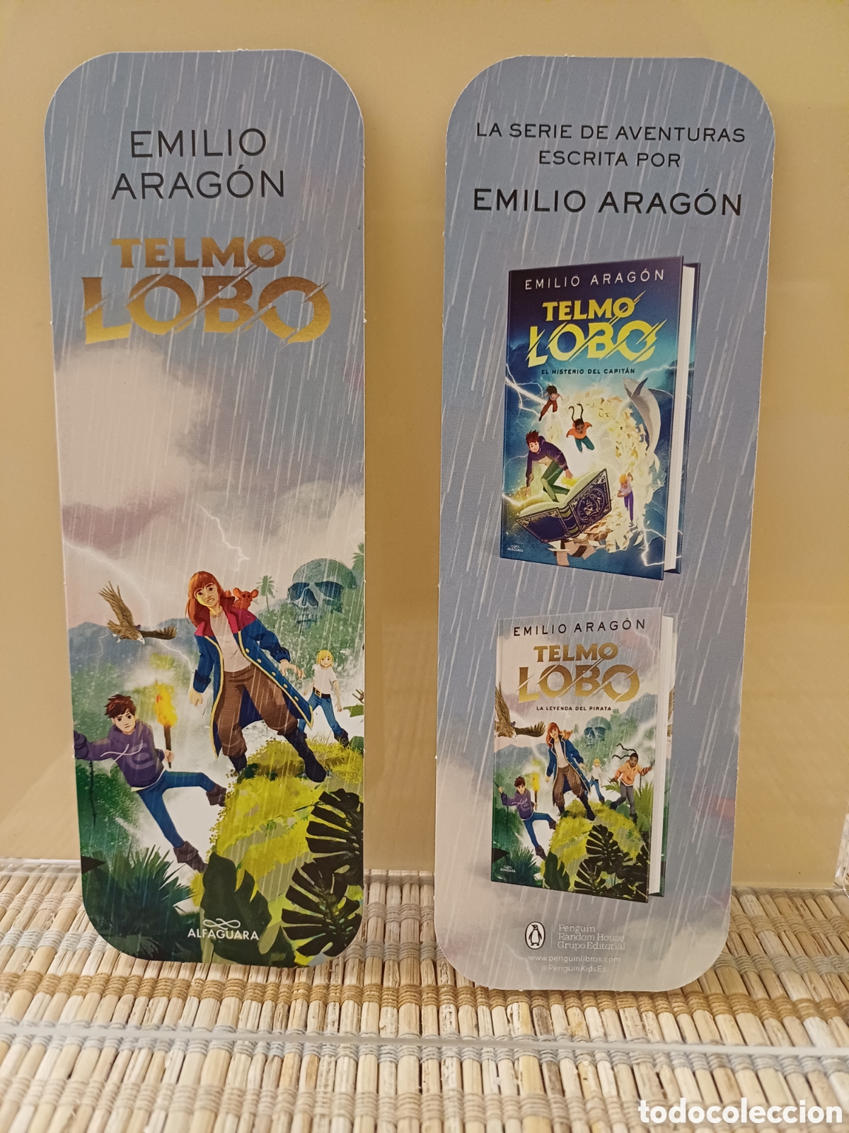 Coleccionismo marcap&aacute;ginas: Marcap&aacute;ginas Telmo Lobo - Foto 1