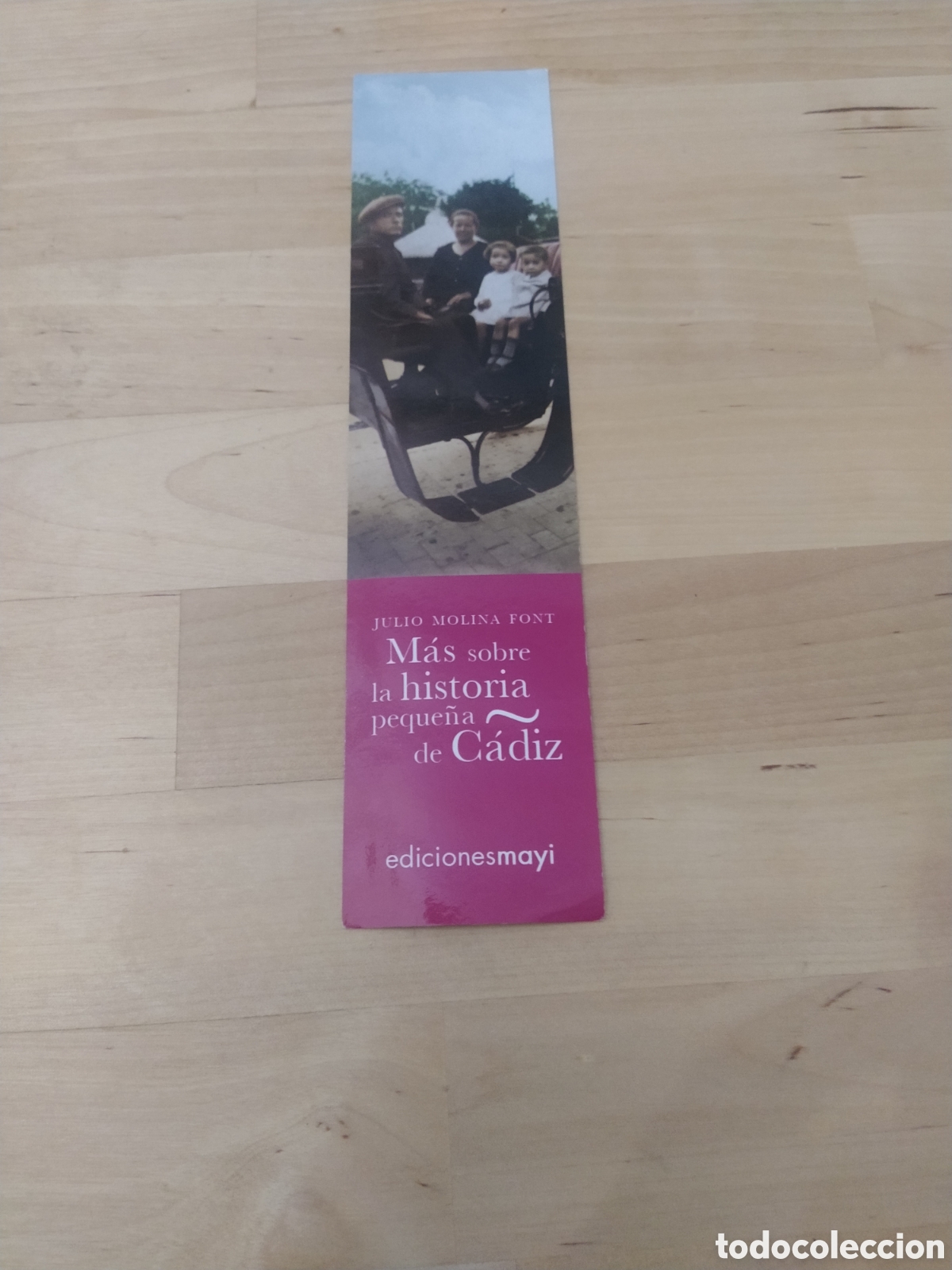 Coleccionismo marcap&aacute;ginas: MARCA P&Aacute;GINAS - JULIO MOLINA FONT - Foto 1