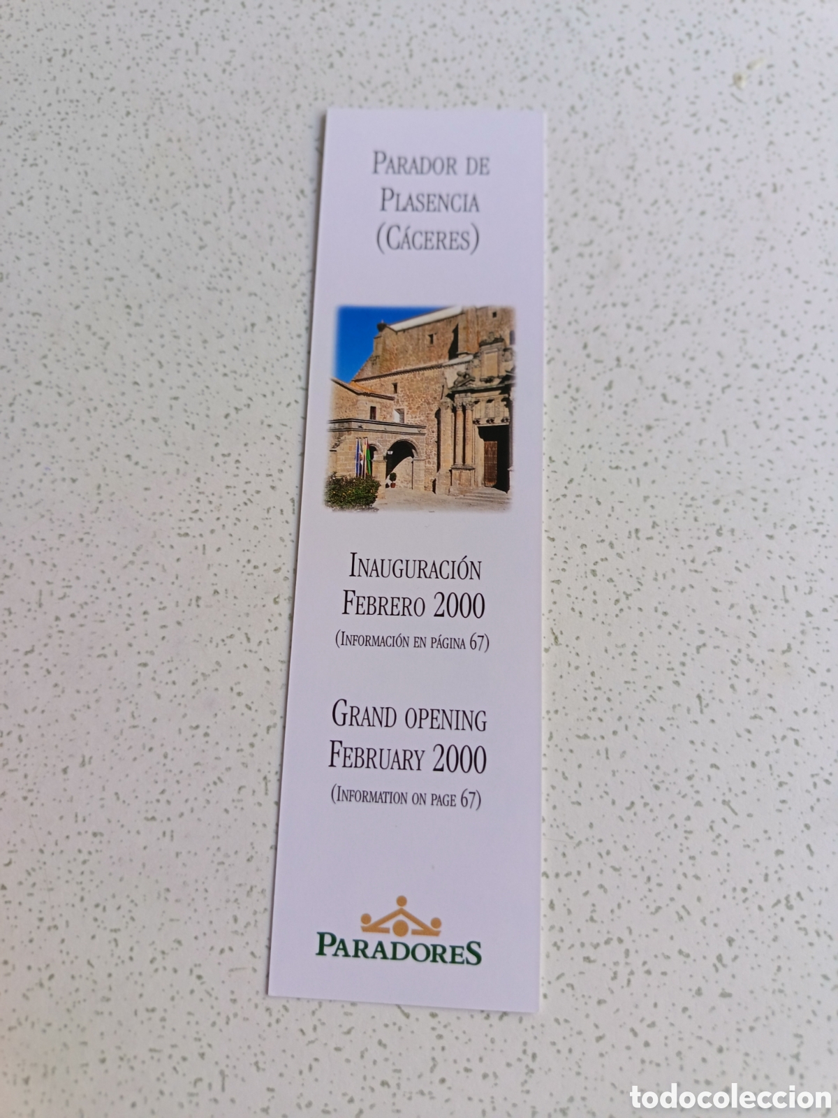 Coleccionismo marcap&aacute;ginas: Marcap&aacute;ginas Paradores de Turismo - Foto 1