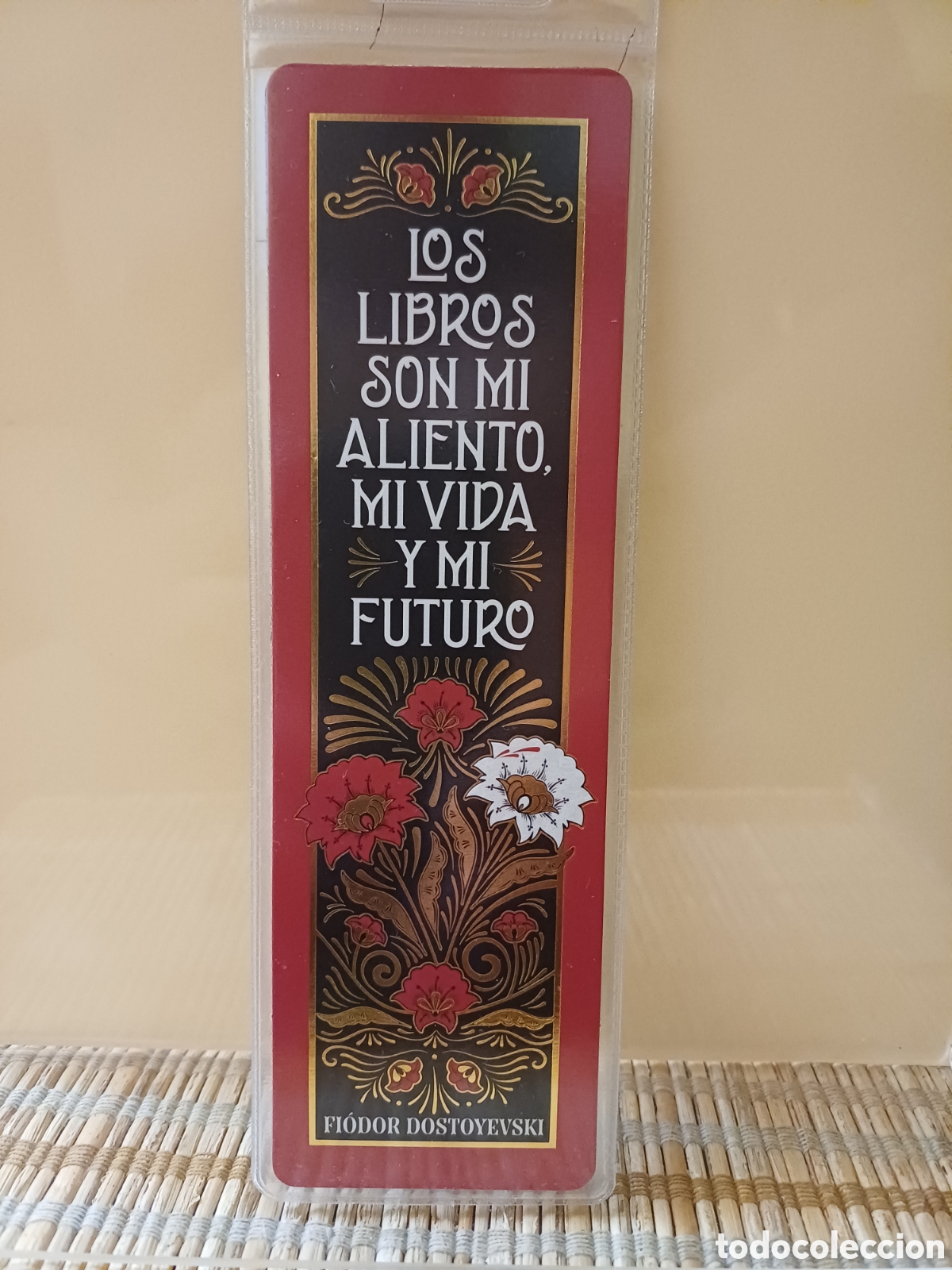Coleccionismo marcap&aacute;ginas: Marcap&aacute;ginas Los libros son mi aliento de vida - Foto 1