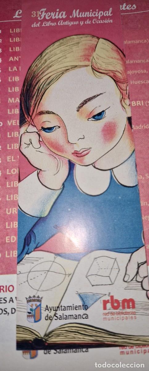 Coleccionismo marcap&aacute;ginas: MARCAPAGINAS FERIA DEL LIBRO SALAMANCA - Foto 1