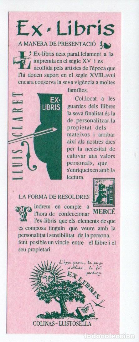Coleccionismo marcap&aacute;ginas: MARCAPAGINAS TEMA DON QUIJOTE - EX-LIBRIS. - Foto 2