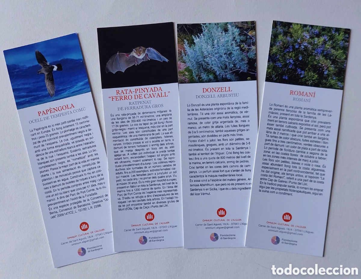Coleccionismo marcap&aacute;ginas: PUNTS DE LLIBRE &Ograve;MNIUM L&Agrave;LGUER - Foto 1