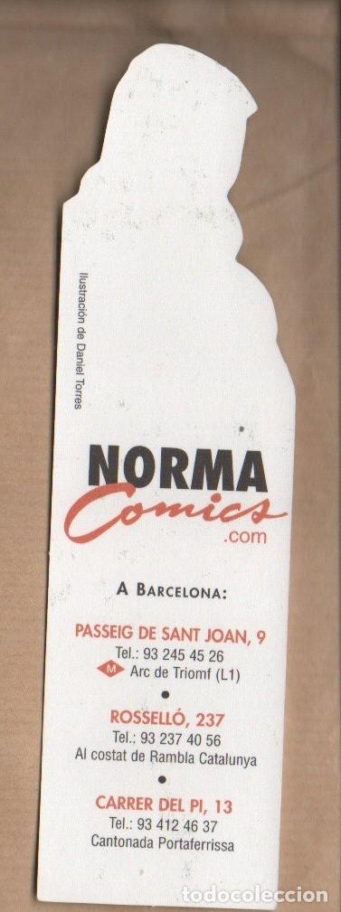 Coleccionismo marcap&aacute;ginas: MARCAPAGINAS TROQUELADO, NORMA COMICS.COM - Foto 2
