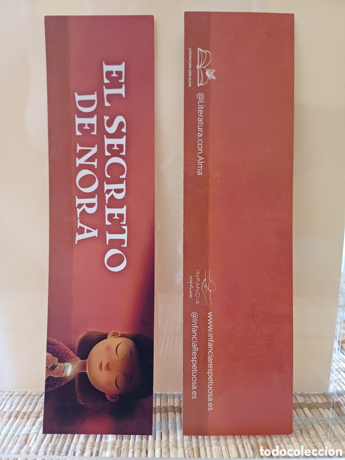 Coleccionismo marcap&aacute;ginas: Marcap&aacute;ginas El secreto de Nora - Foto 1