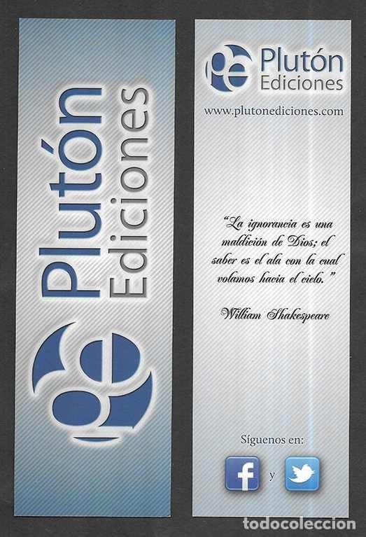 Coleccionismo marcap&aacute;ginas: Marcapaginas.Punt de Llibre. Plut&oacute;n Ediciones 2 ejemplares - Foto 1