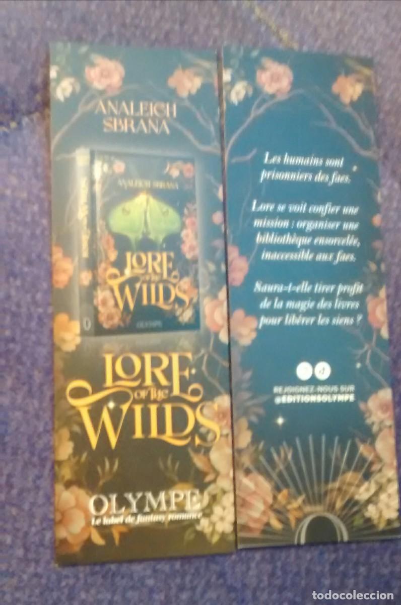 Coleccionismo marcap&aacute;ginas: marcap&aacute;ginas Lore Wilds, editorial Olympe - Foto 1