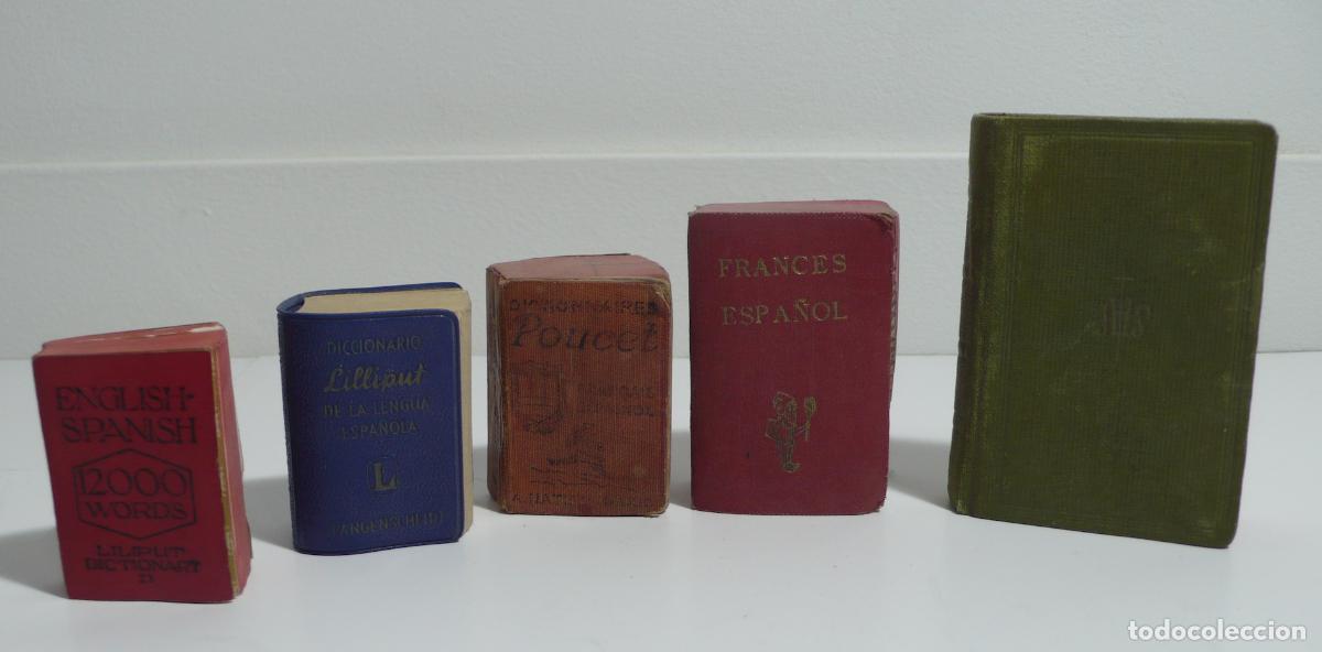 Coleccionismo marcap&aacute;ginas: PEQUE&Ntilde;OS LIBROS DICCIONARIOS - Foto 2