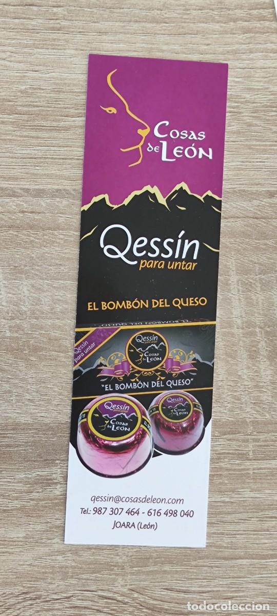 Coleccionismo marcap&aacute;ginas: MARCAPAGINAS - QUESSIN - COSAS DE LEON - QUESO - Foto 1