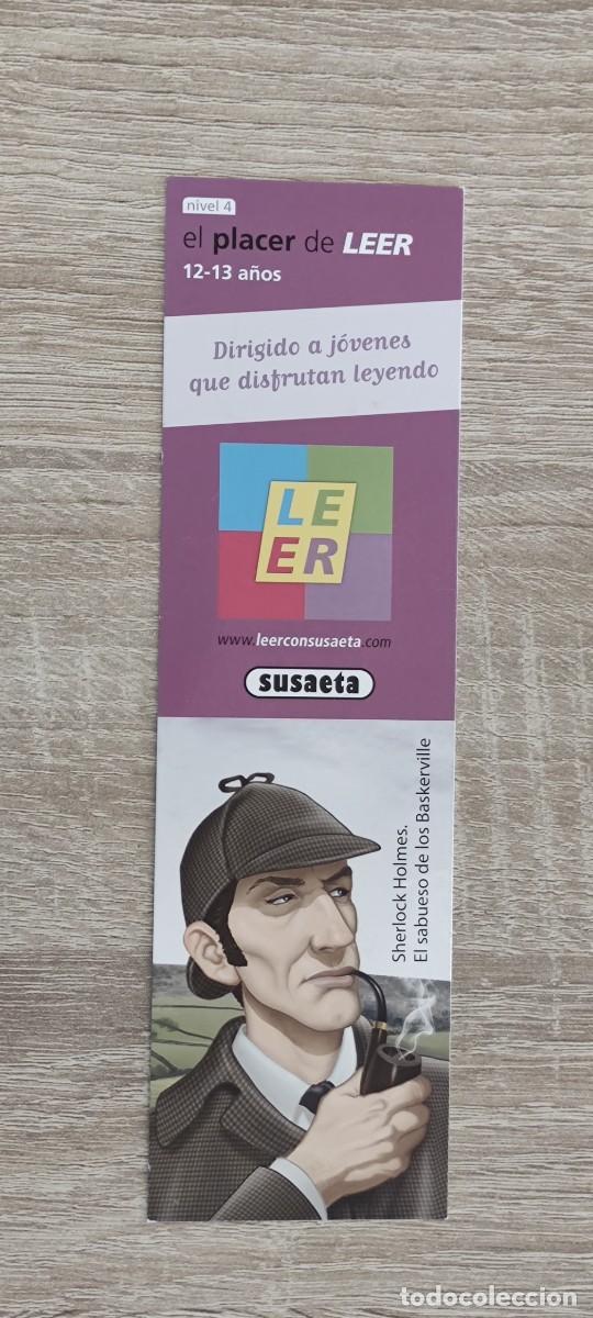 Coleccionismo marcap&aacute;ginas: MARCAPAGINAS - SUSAETA - SHERLOCK HOLMES - Foto 1