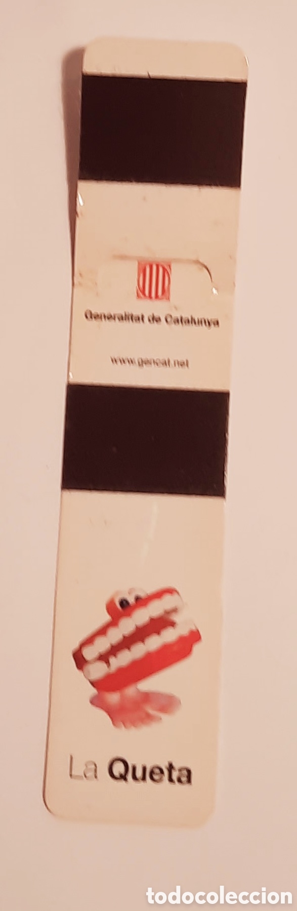 Coleccionismo marcap&aacute;ginas: Marcap&aacute;ginas La Queta, imantada - Foto 3