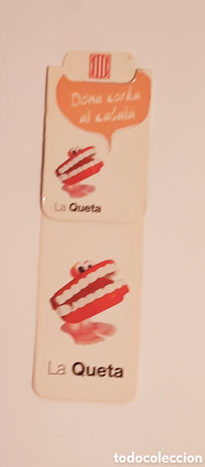 Coleccionismo marcap&aacute;ginas: Marcap&aacute;ginas La Queta, imantada - Foto 1