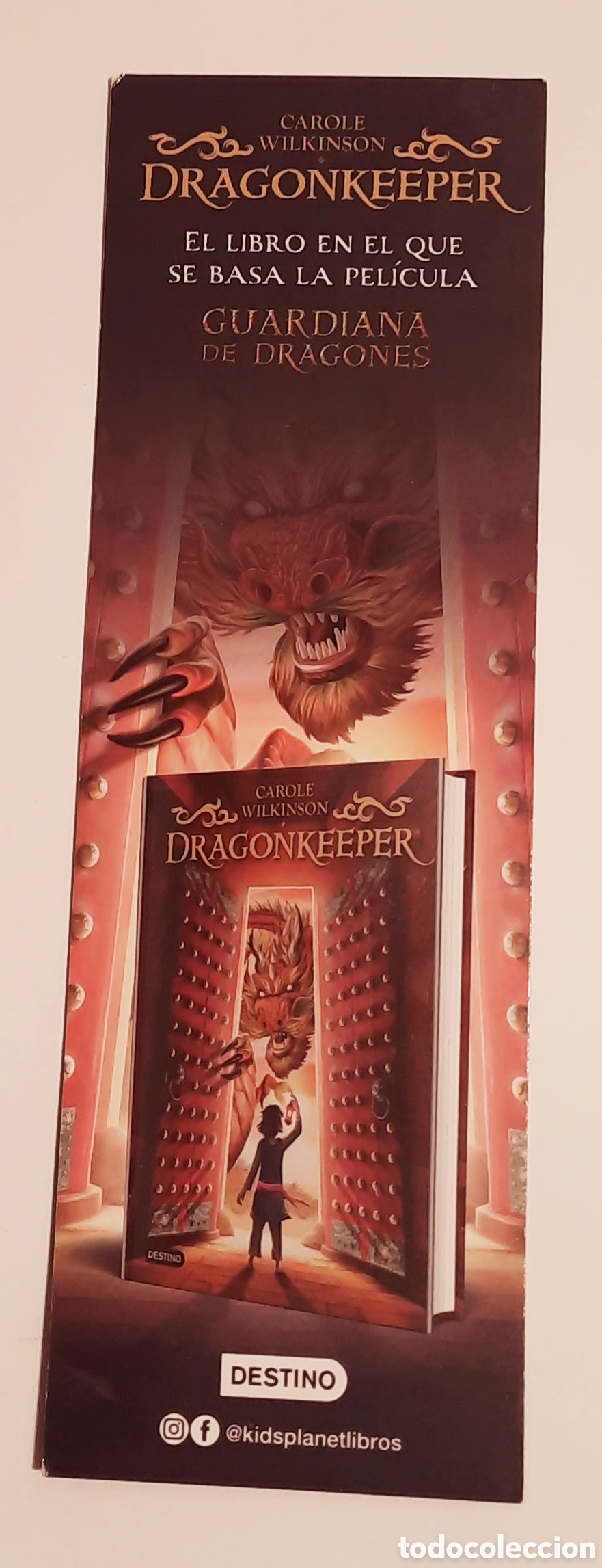 Coleccionismo marcap&aacute;ginas: Marcap&aacute;ginas Dragonkwepee - Foto 2