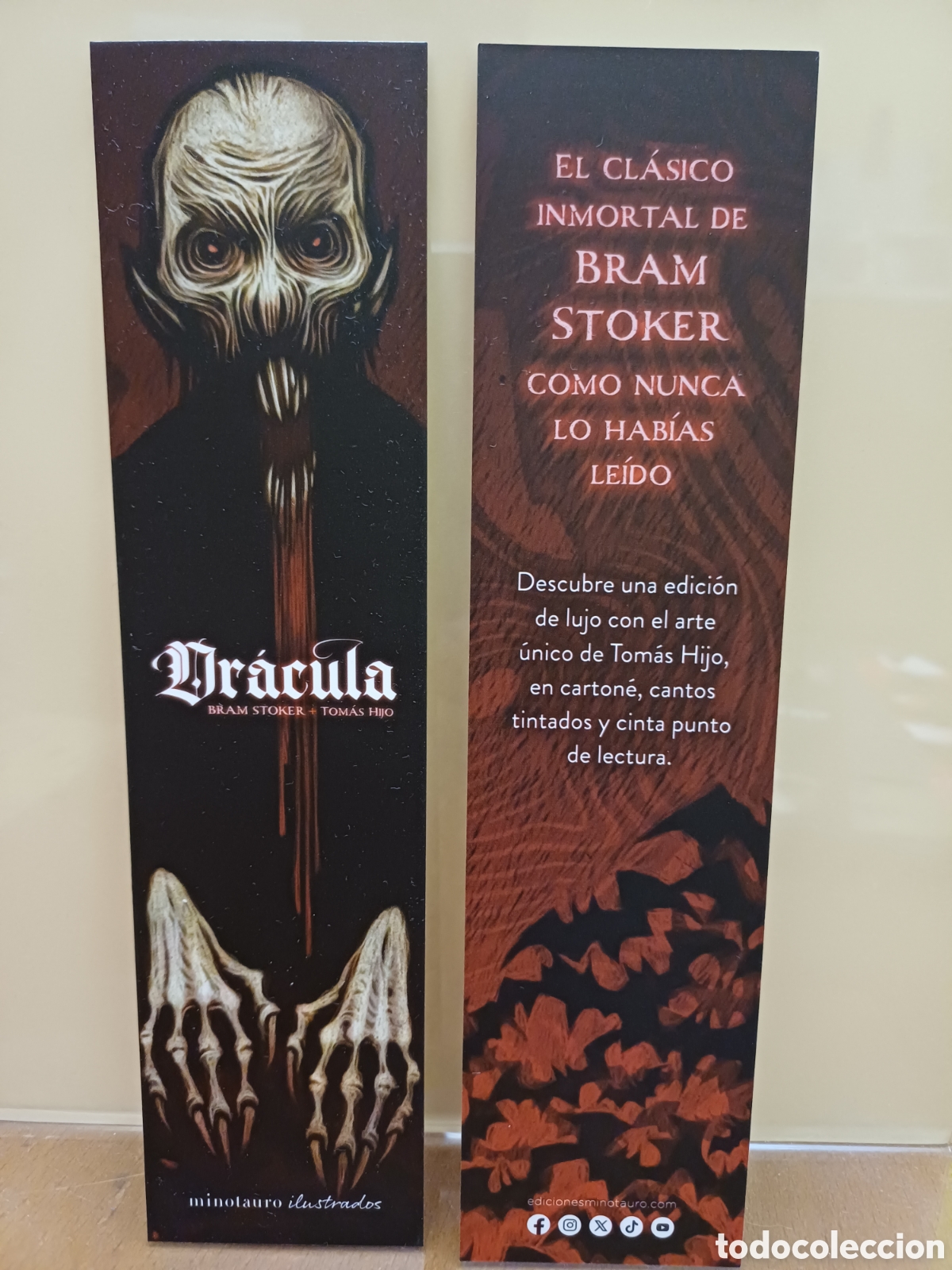 Coleccionismo marcap&aacute;ginas: Marcap&aacute;ginas Dr&aacute;cula - Foto 1