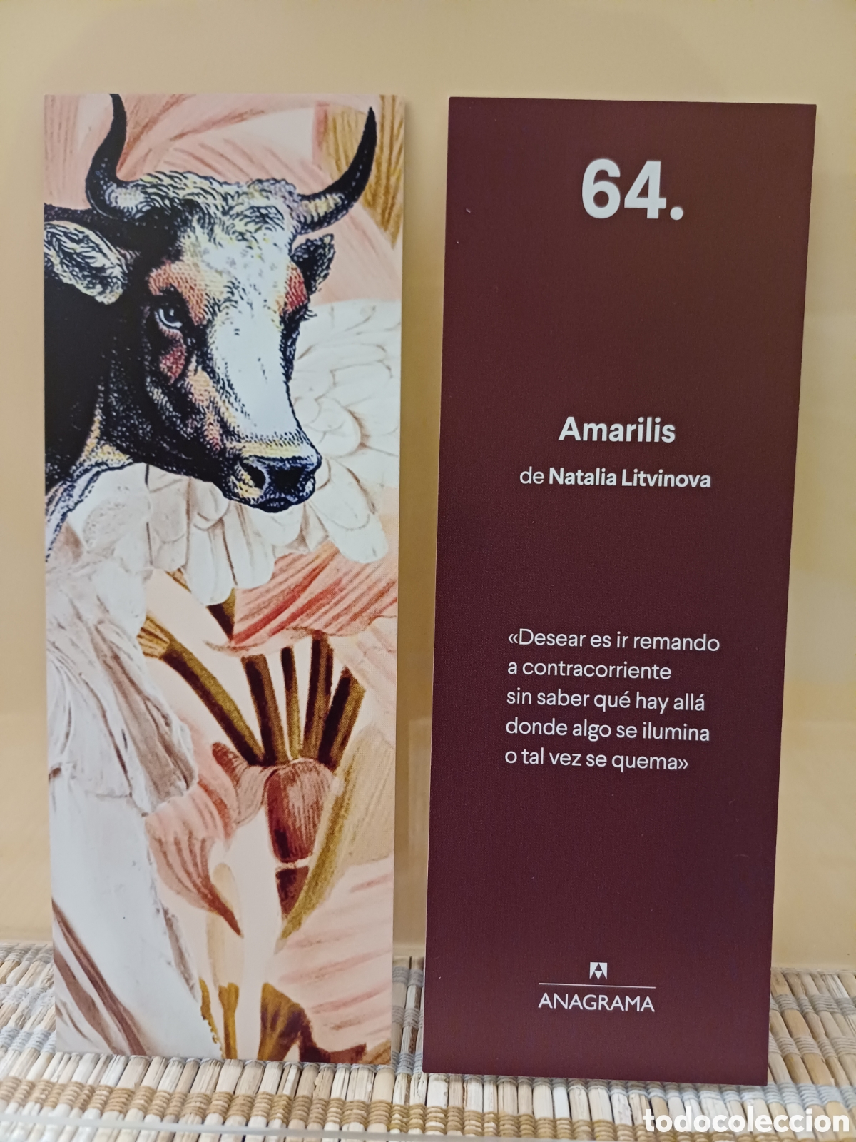 Coleccionismo marcap&aacute;ginas: Marcap&aacute;ginas Amarilis - Foto 1