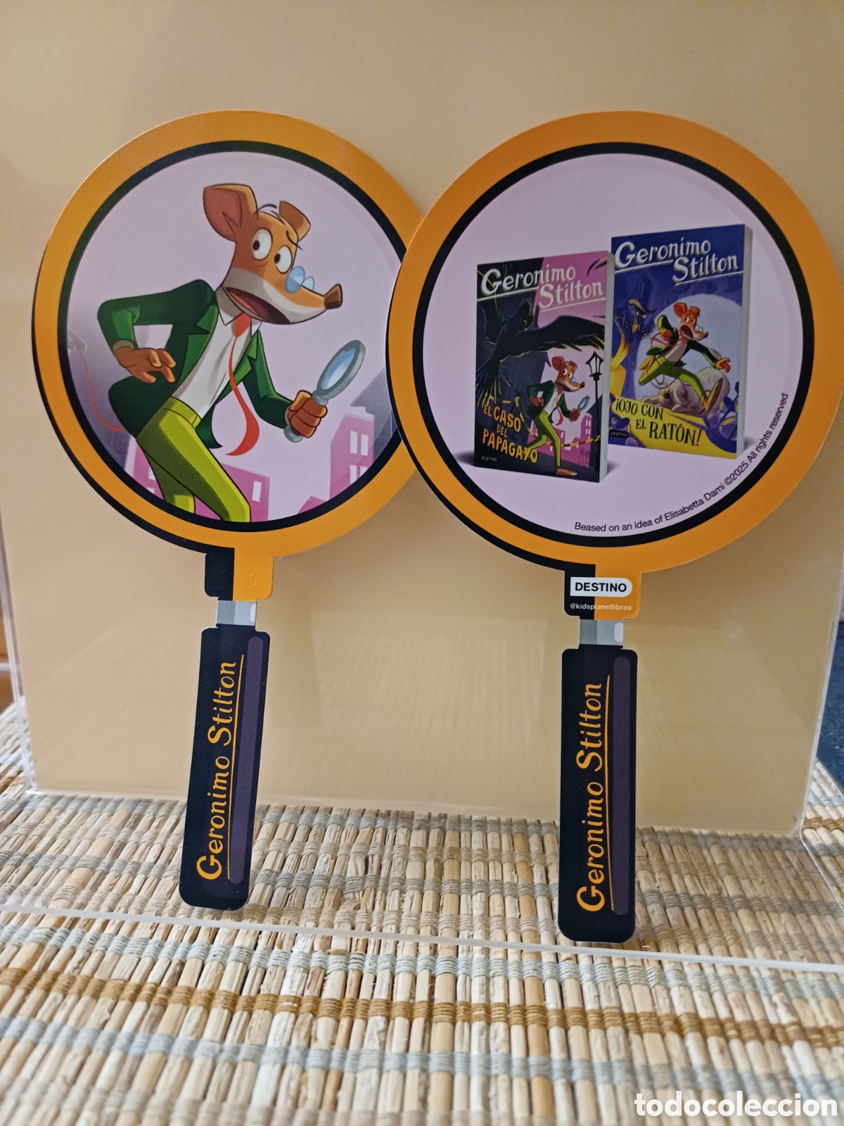 Coleccionismo marcap&aacute;ginas: Marcap&aacute;ginas Geronimo Stilton - Foto 1