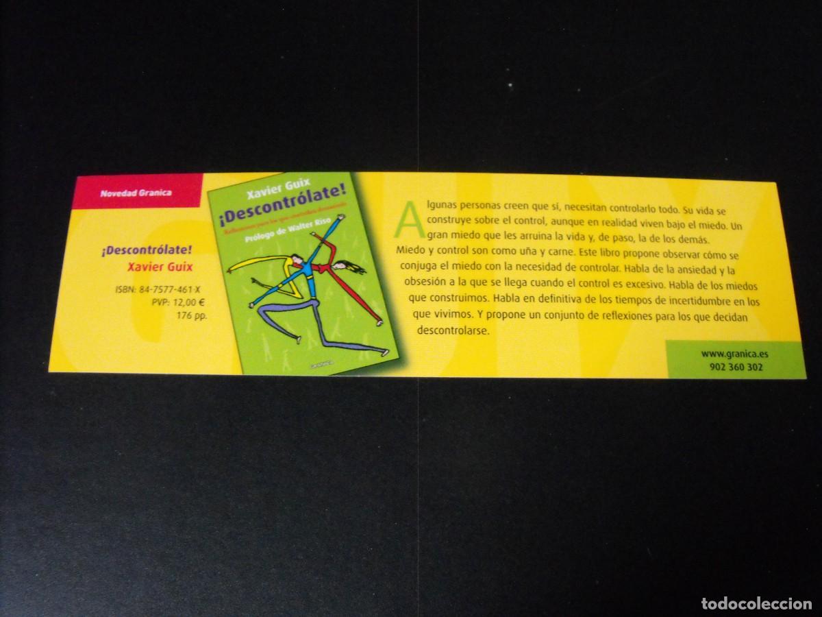 Coleccionismo marcap&aacute;ginas: MARCAP&Aacute;GINAS de la editorial GRANICA. - Foto 2