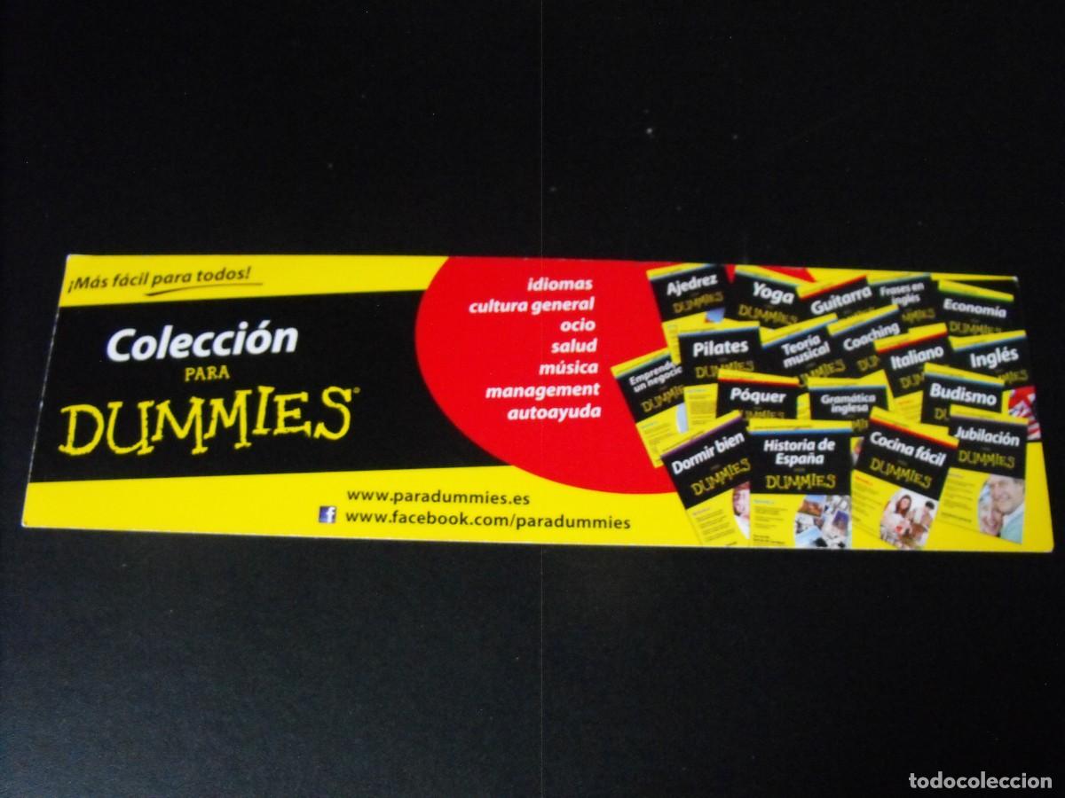 Coleccionismo marcap&aacute;ginas: MARCAP&Aacute;GINAS de la colecci&oacute;n para DUMMIES. - Foto 1