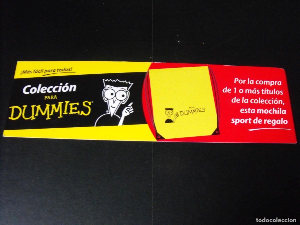 Coleccionismo marcap&aacute;ginas: MARCAP&Aacute;GINAS de la colecci&oacute;n para DUMMIES. - Foto 2