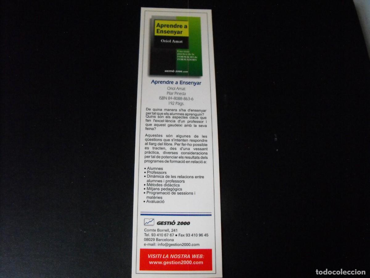 Coleccionismo marcap&aacute;ginas: MARCAP&Aacute;GINAS de la editorial GESTION 2000. - Foto 1