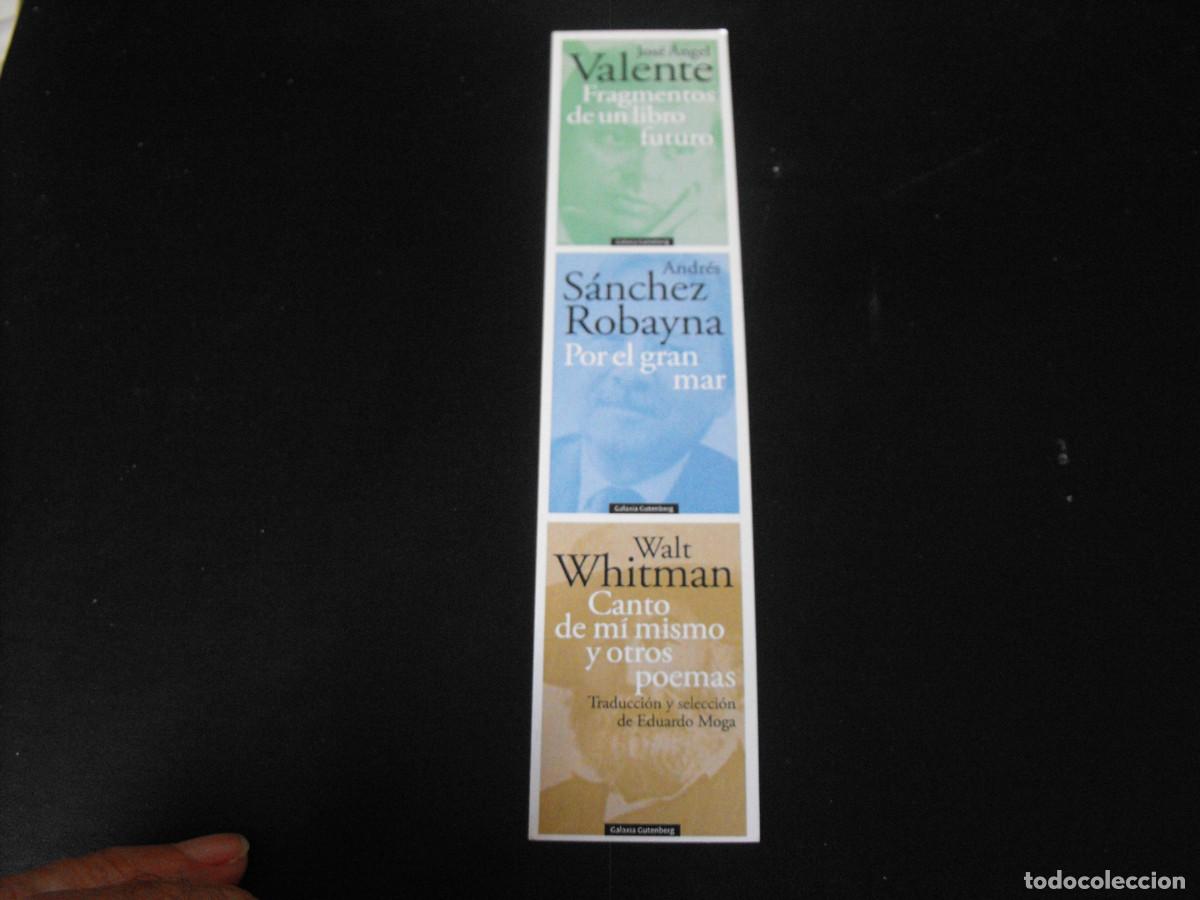 Coleccionismo marcap&aacute;ginas: MARCAP&Aacute;GINAS de la editorial GALAXIA GUTENBERG. - Foto 1