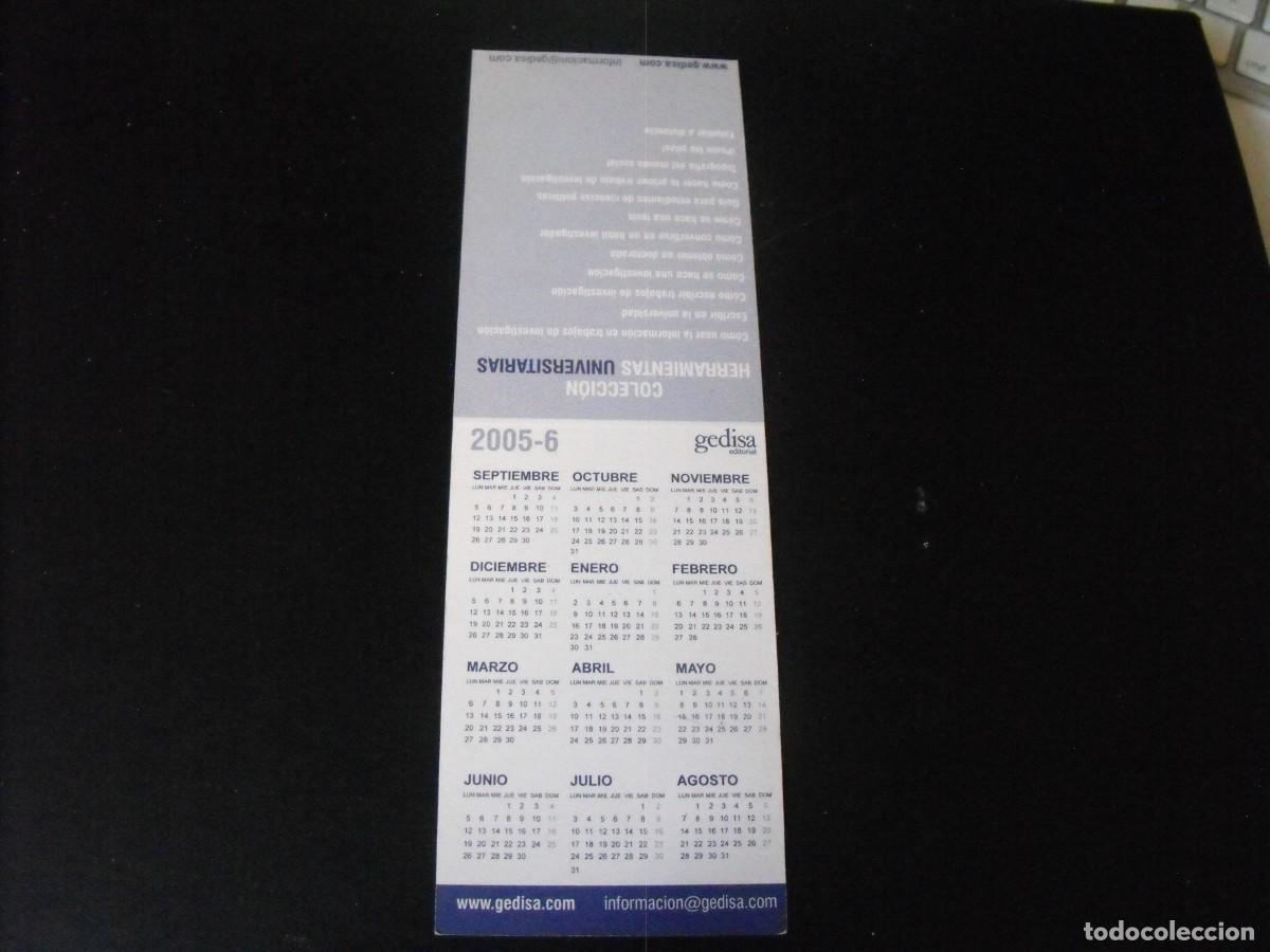 Coleccionismo marcap&aacute;ginas: MARCAP&Aacute;GINAS de la editorial GEDISA. - Foto 2