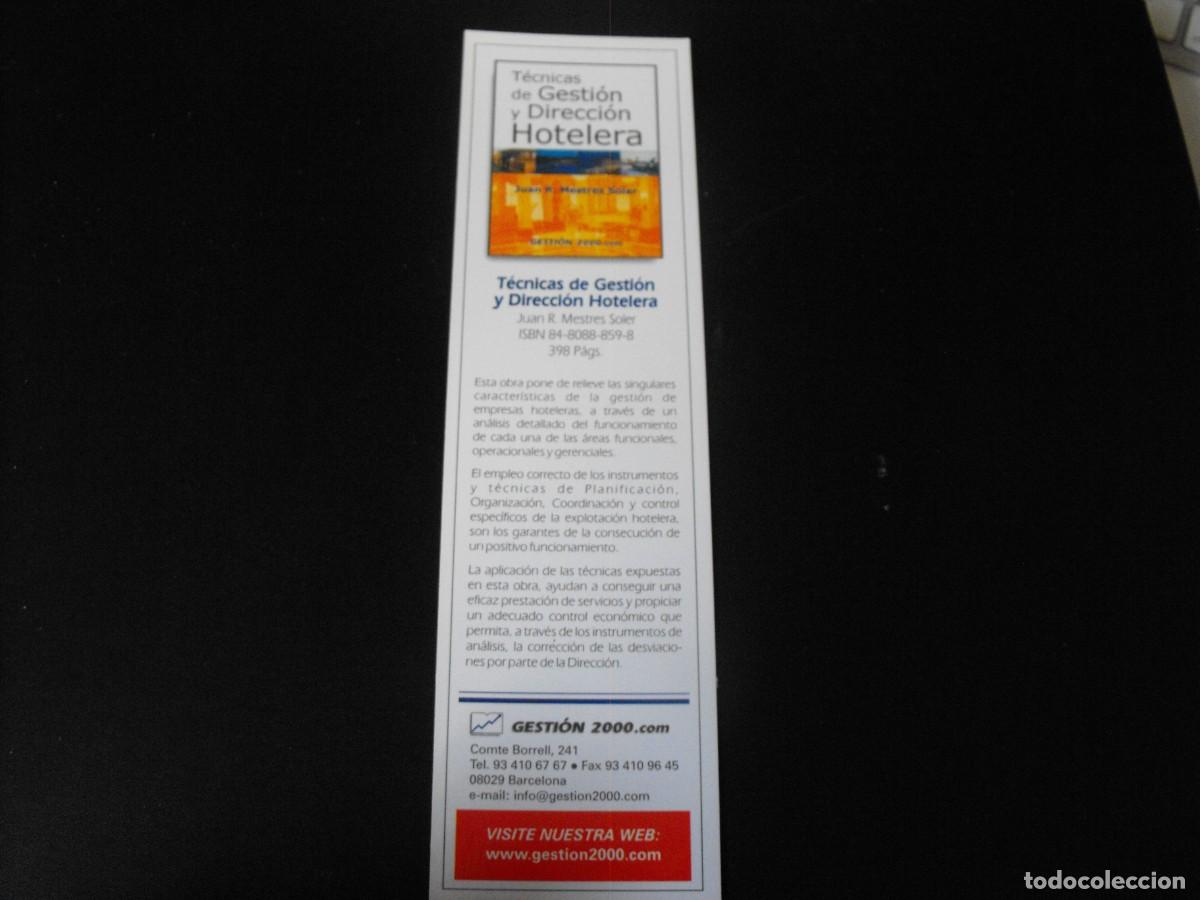 Coleccionismo marcap&aacute;ginas: MARCAP&Aacute;GINAS de la editorial GESTION2000. - Foto 1