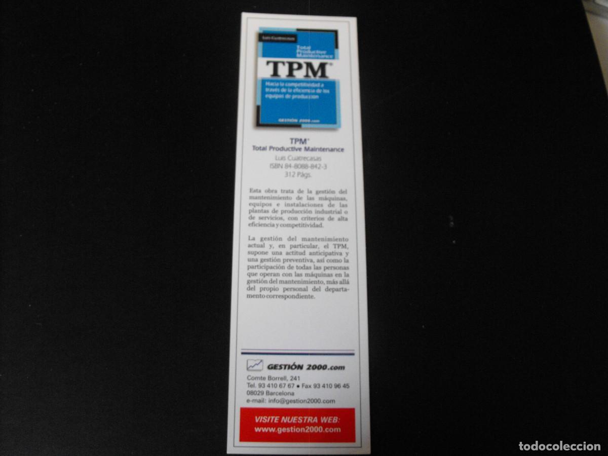 Coleccionismo marcap&aacute;ginas: MARCAP&Aacute;GINAS de la editorial GESTION2000. - Foto 1