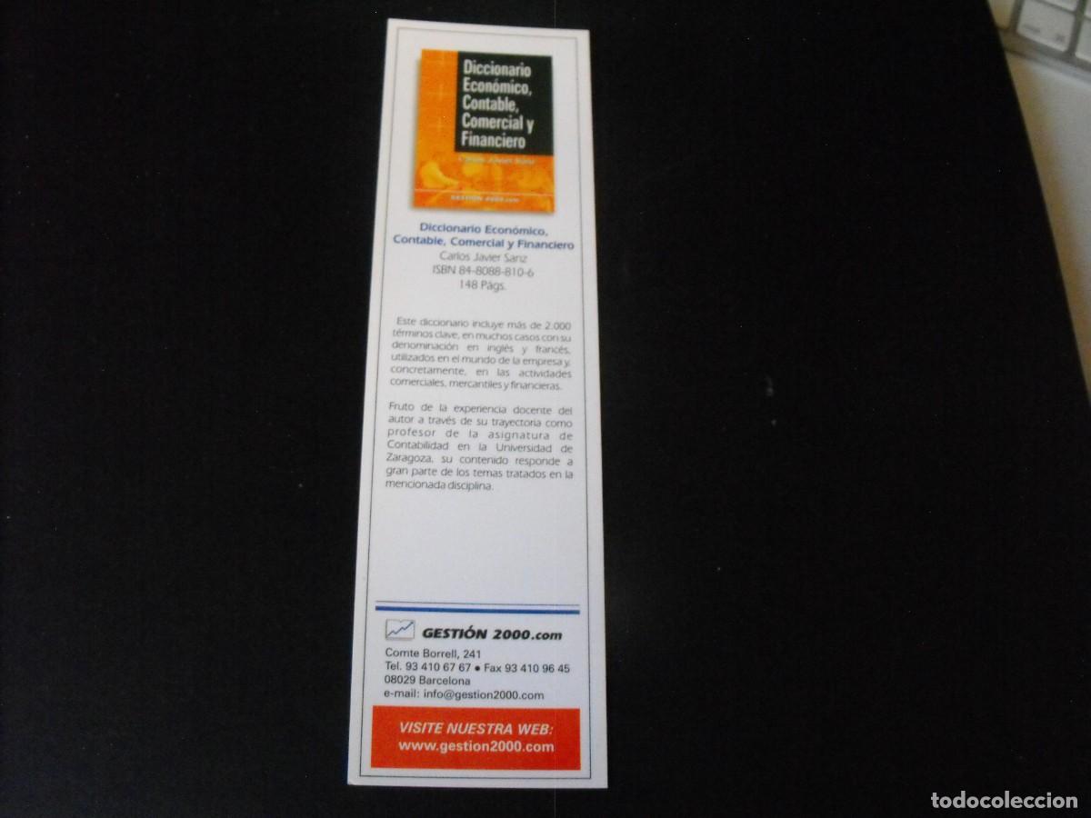 Coleccionismo marcap&aacute;ginas: MARCAP&Aacute;GINAS de la editorial GESTION2000. - Foto 1
