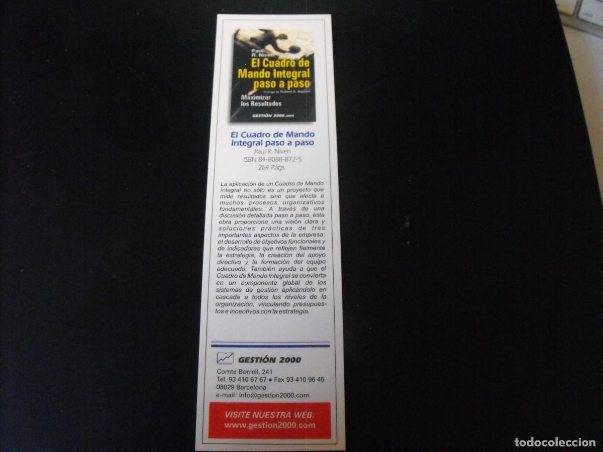 Coleccionismo marcap&aacute;ginas: MARCAP&Aacute;GINAS de la editorial GESTION2000. - Foto 1