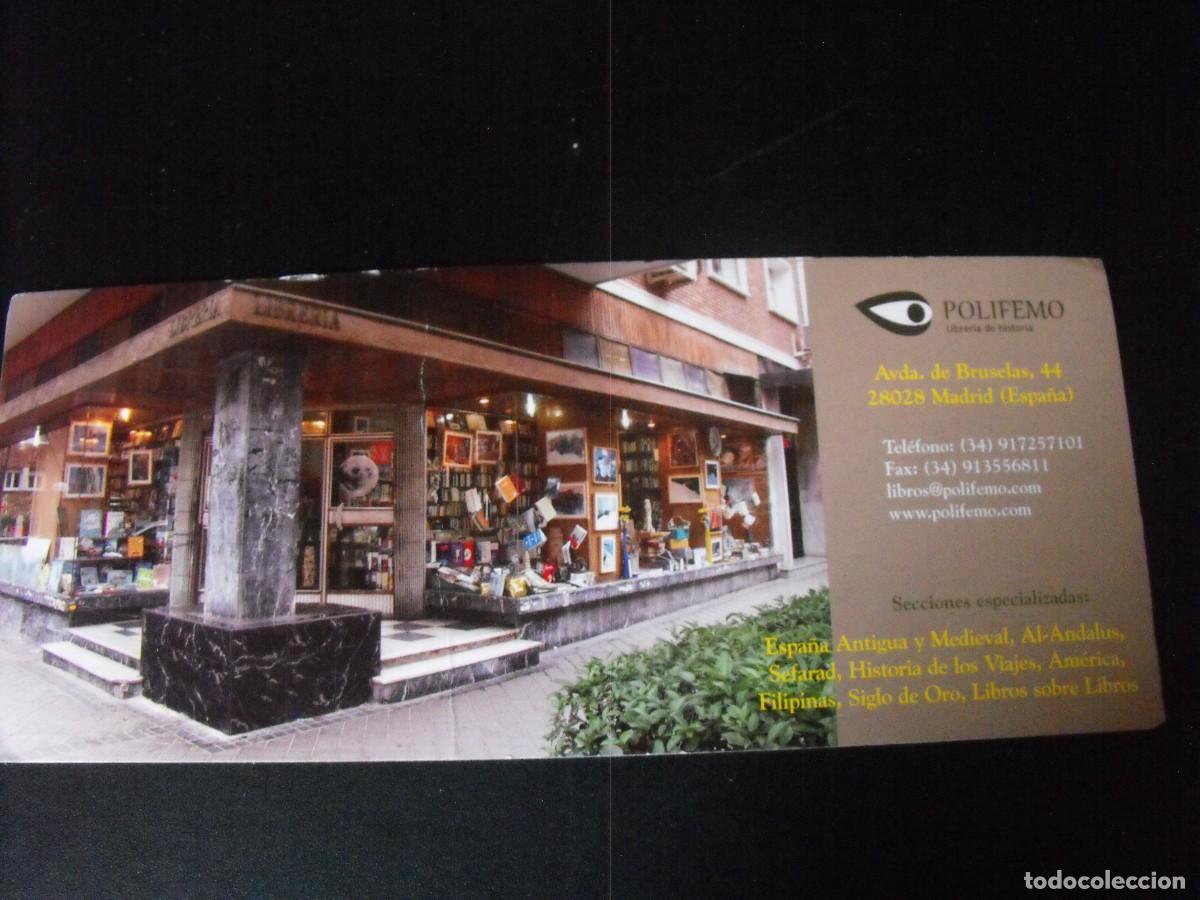 Coleccionismo marcap&aacute;ginas: MARCAP&Aacute;GINAS de libreria POLIFEMO. - Foto 1