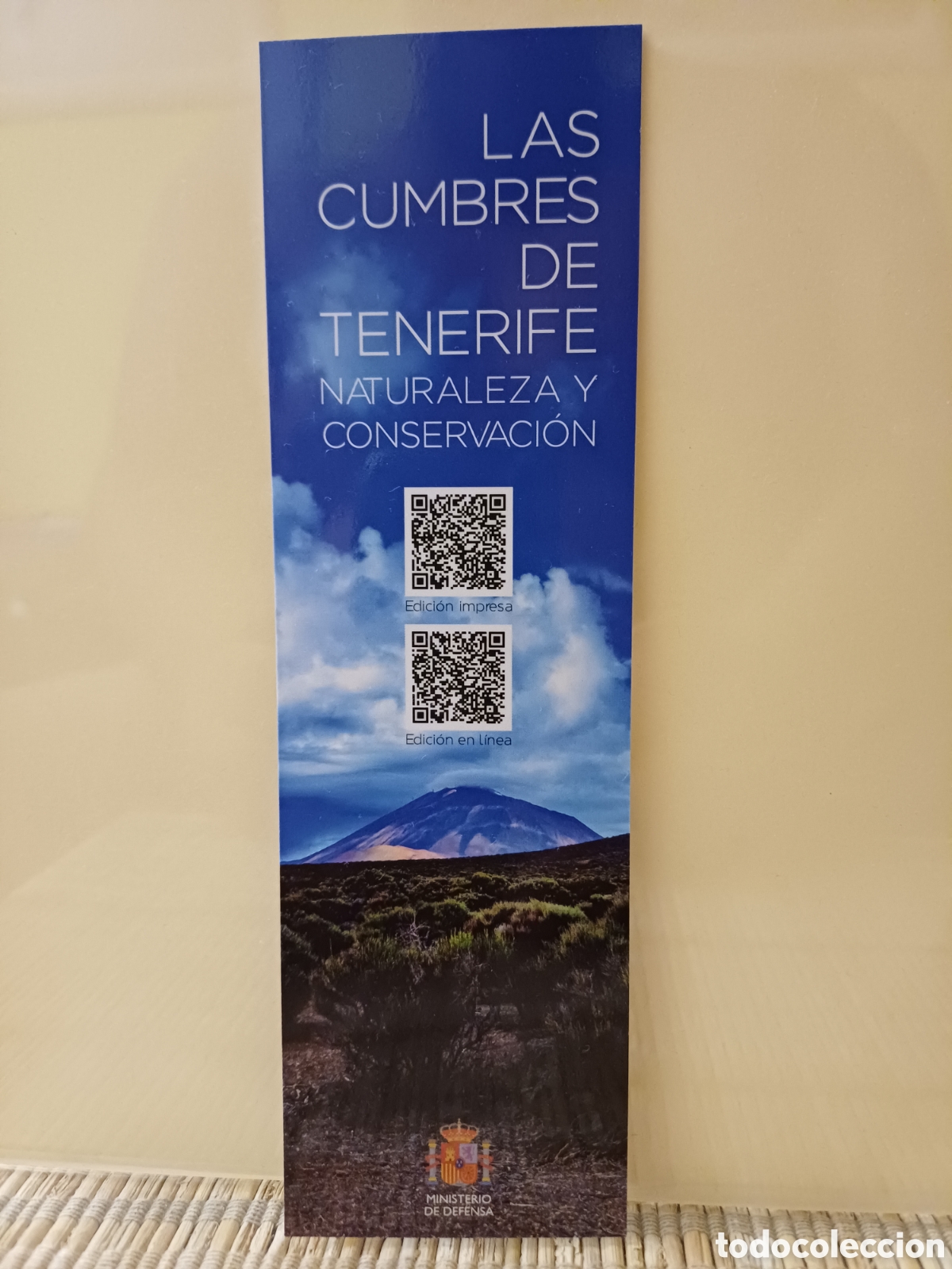 Coleccionismo marcap&aacute;ginas: Marcap&aacute;ginas Las Cumbres de Tenerife - Foto 1