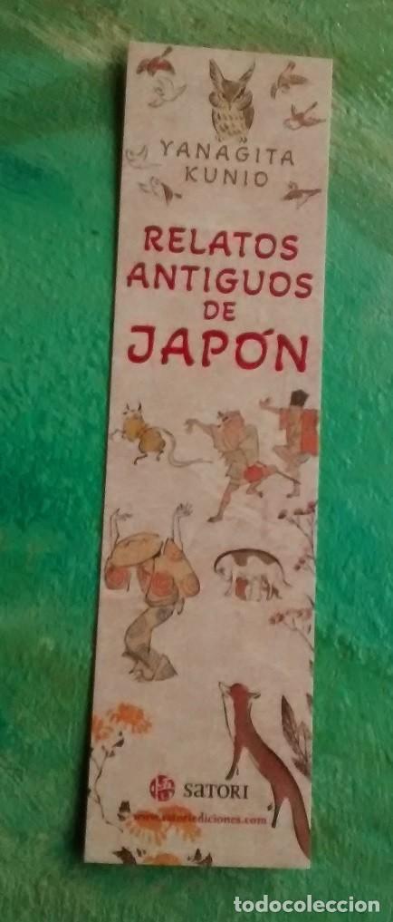 Coleccionismo marcap&aacute;ginas: marcap&aacute;ginas relatos antiguos Jap&oacute;n, editorial Satori