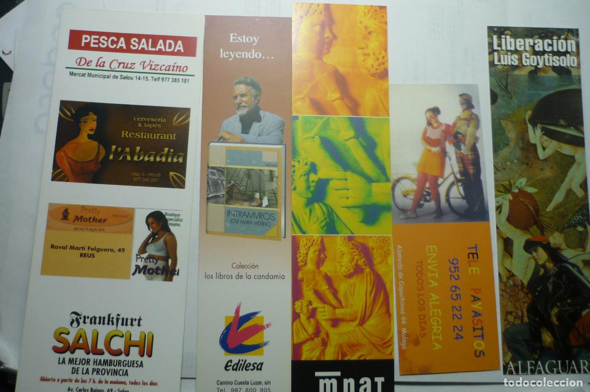 Coleccionismo marcap&aacute;ginas: lote marcapaginas variadas - Foto 1