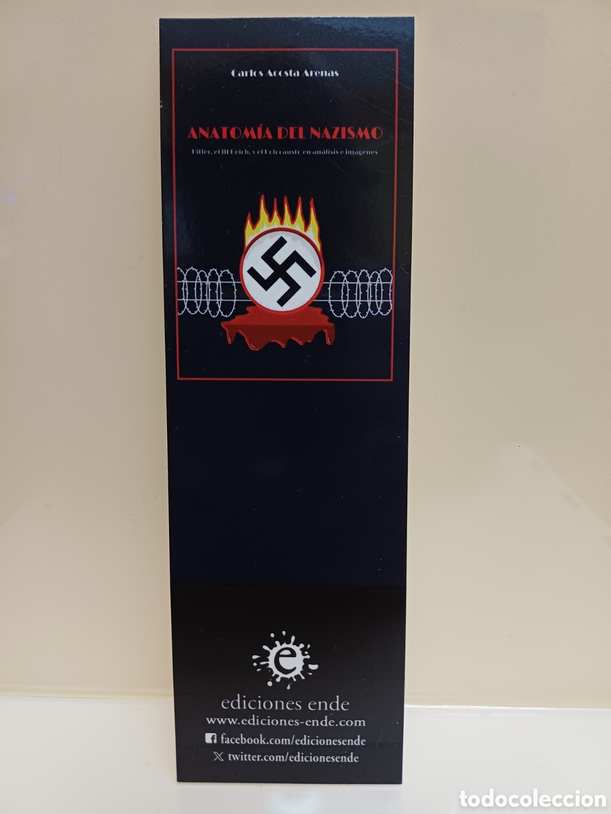 Coleccionismo marcap&aacute;ginas: Marcap&aacute;gicas Anatom&iacute;a del Nazismo - Foto 1