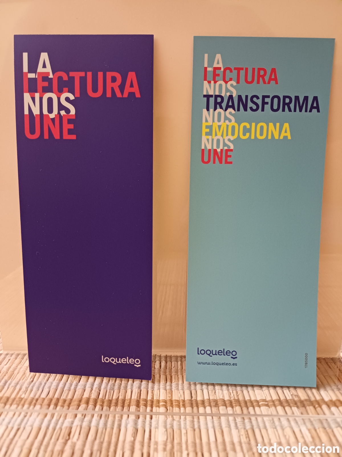 Coleccionismo marcap&aacute;ginas: Marcap&aacute;ginas La lectura nos une - Foto 1
