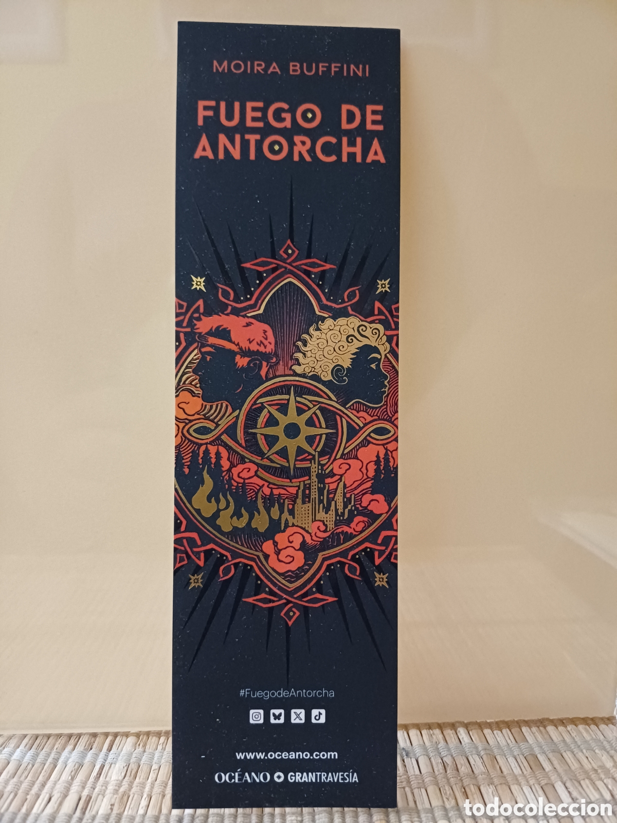 Coleccionismo marcap&aacute;ginas: Marcap&aacute;ginas Fuego de antorcha - Foto 1