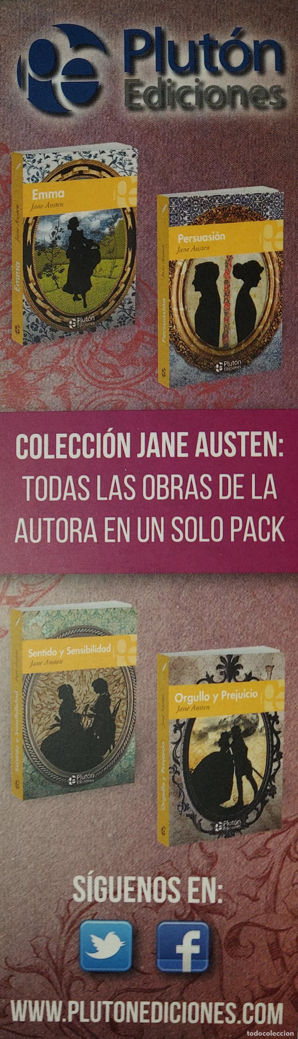 Coleccionismo marcap&aacute;ginas: MARCAPAGINAS - PLUT&Oacute;N EDICIONES - JANE AUSTEN - Foto 1