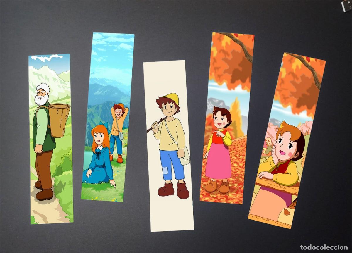 Coleccionismo marcap&aacute;ginas: 30 puntos de libro de HEIDI - Foto 2