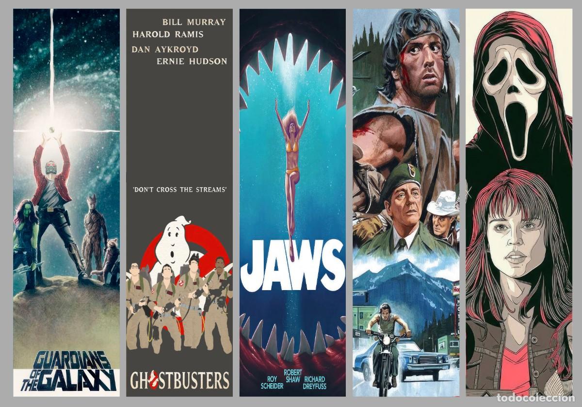 Coleccionismo marcap&aacute;ginas: 50 puntos de libro peliculas variadas (bloque 2) - Foto 9
