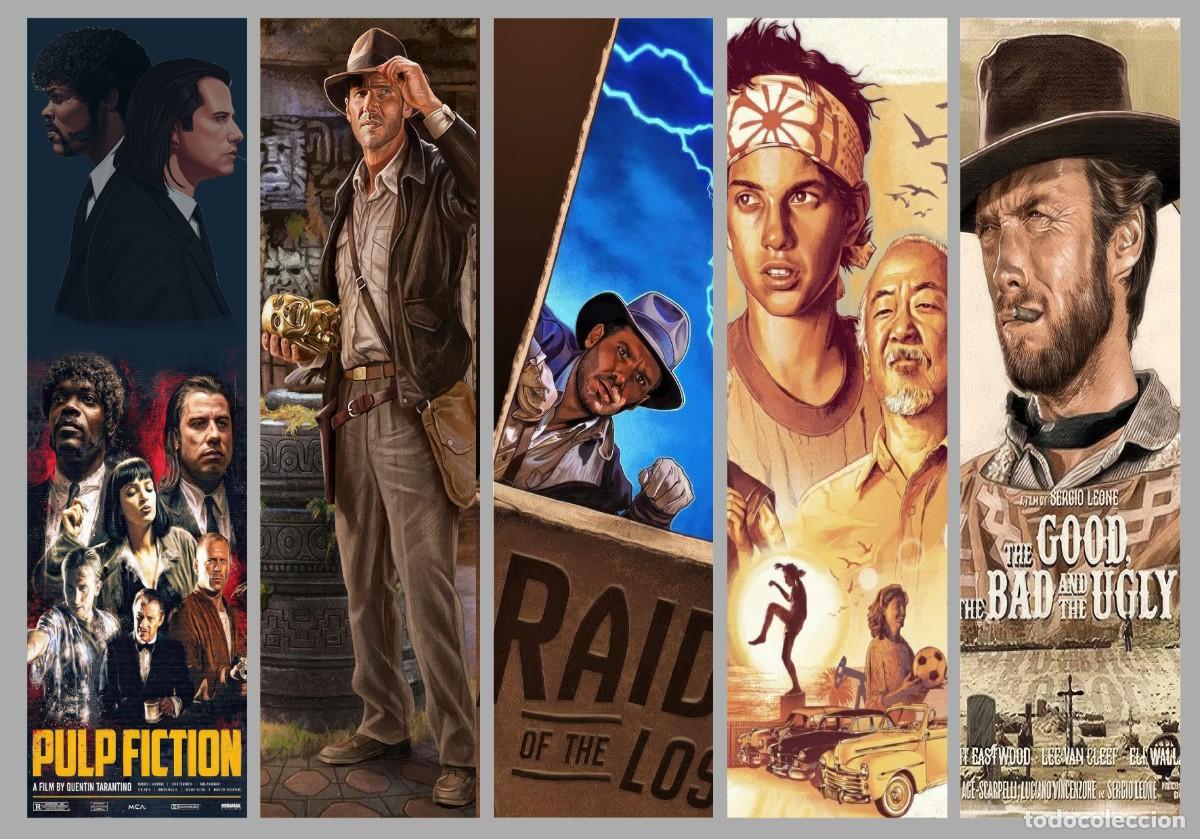 Coleccionismo marcap&aacute;ginas: 50 puntos de libro peliculas variadas (bloque 3) - Foto 2