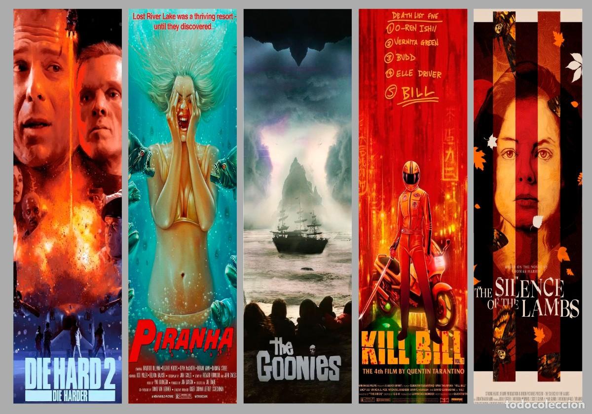 Coleccionismo marcap&aacute;ginas: 50 puntos de libro peliculas variadas (bloque 3) - Foto 7