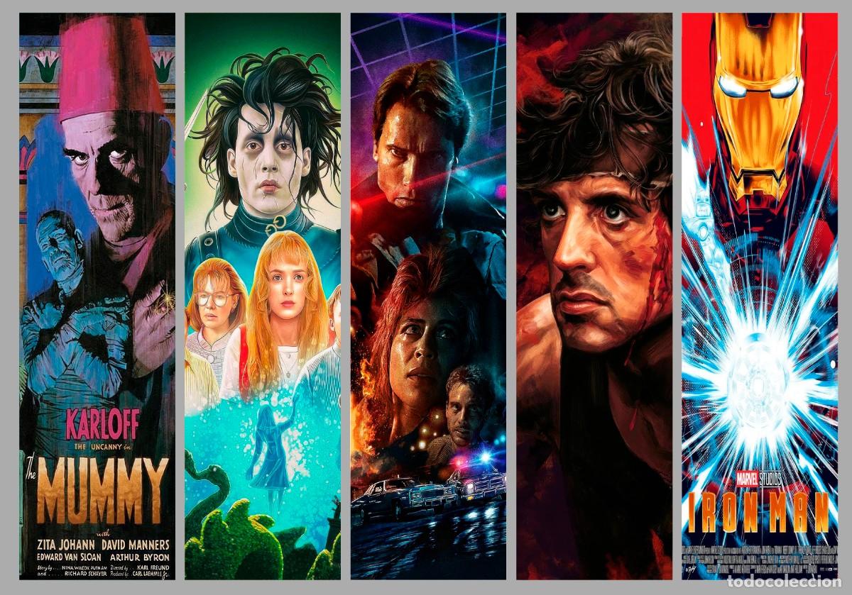 Coleccionismo marcap&aacute;ginas: 50 puntos de libro peliculas variadas (bloque 3) - Foto 9